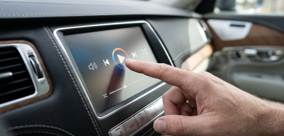 Matowa folia do AUDI A8 SEDAN 2019 / 2021 Panel sterowania środkowy   MyScreen ANTI FINGER SHIELD