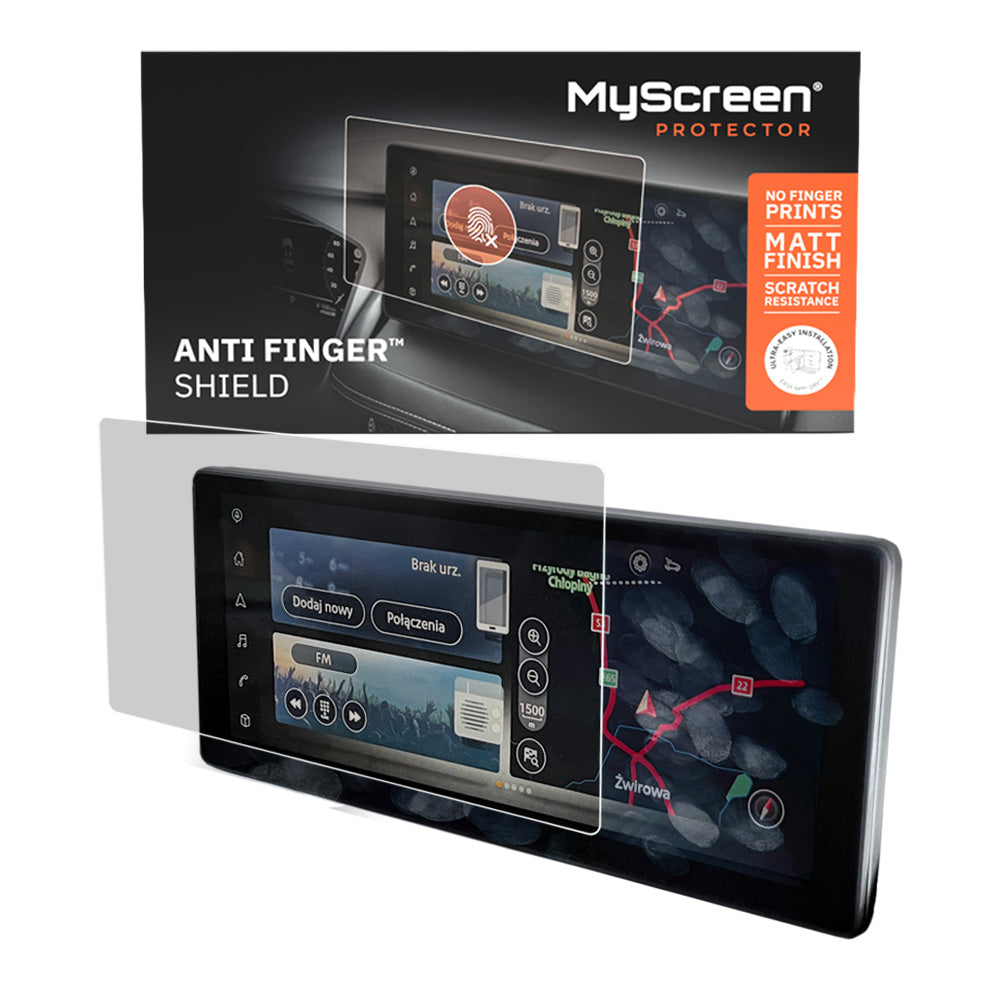 Matowa folia do SCANIA P VAN/BUS 2024 / + Ekran główny   MyScreen ANTI FINGER SHIELD