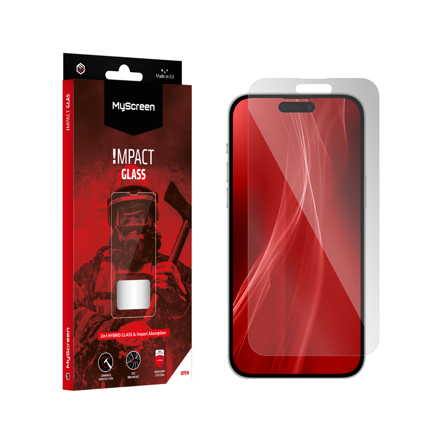 Szkło hybrydowe do Apple iPhone 17 Pro 6.3"  MyScreen IMPACT GLASS