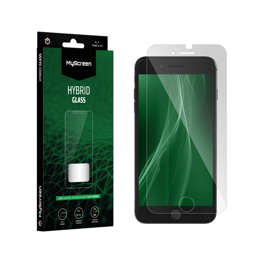 Szkło hybrydowe do iPhone 7 8 SE 2020 MyScreen HYBRID GLASS
