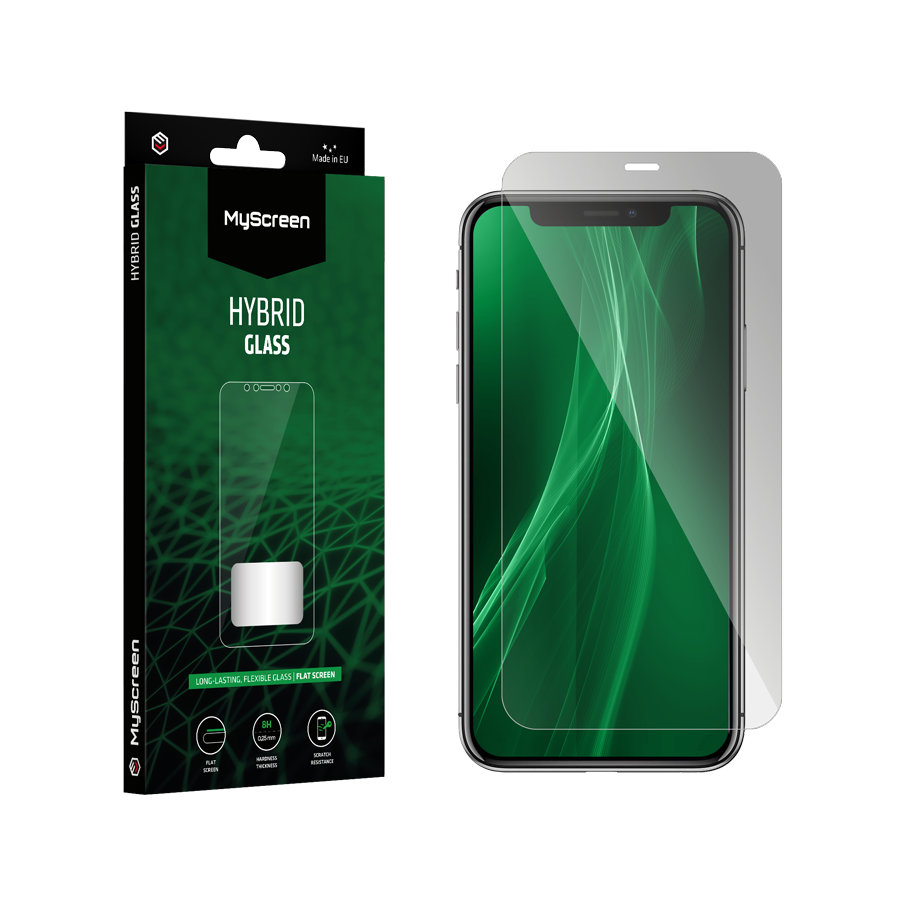 Szkło hybrydowe do iPhone X XS 11 Pro MyScreen HYBRID GLASS