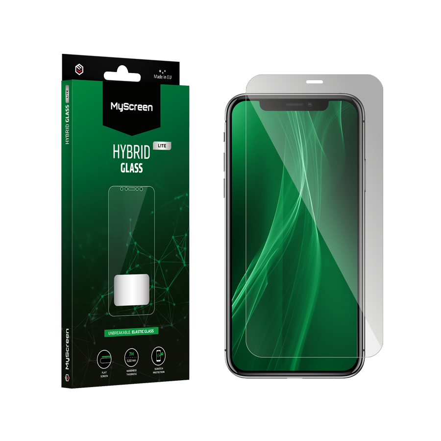 Szkło hybrydowe do iPhone Xs Max, 11 Pro Max HYBRID GLASS LITE