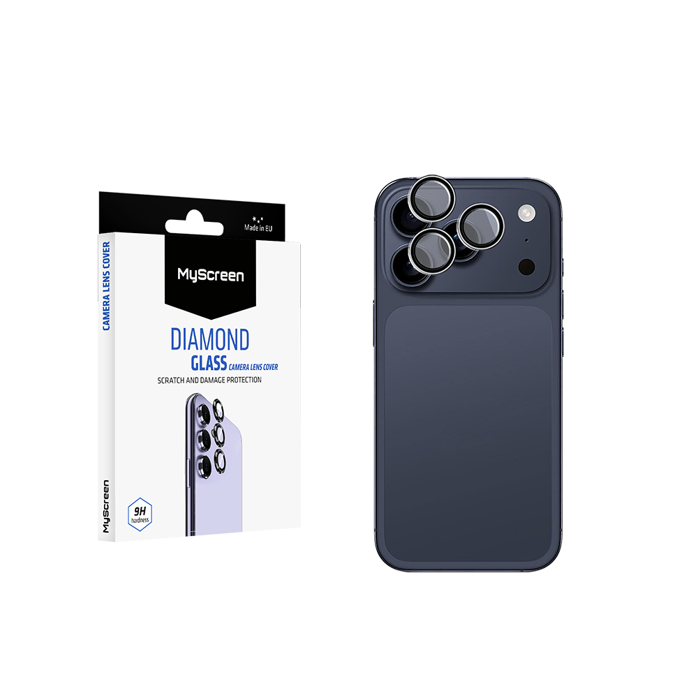 Szkło hartowane na aparat Apple iPhone 17 Pro 6.3" MyScreen DIAMOND GLASS CAMERA LENS COVER