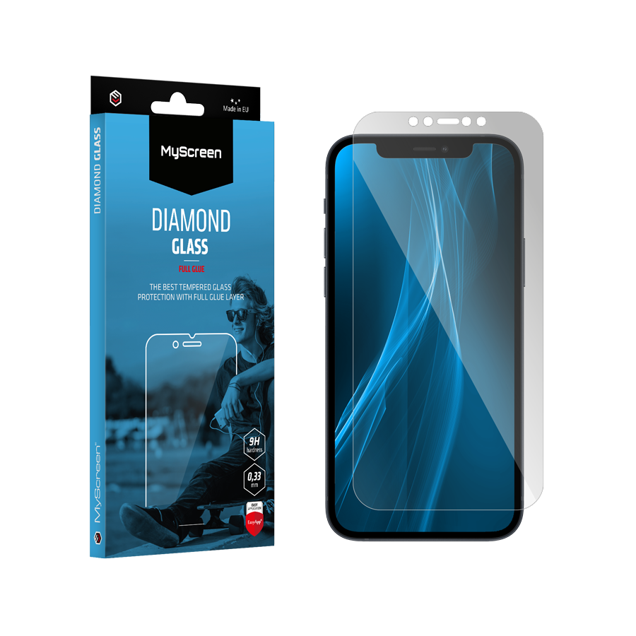 Szkło hartowane do iPhone 12 Mini 5.4 MyScreen DIAMOND GLASS