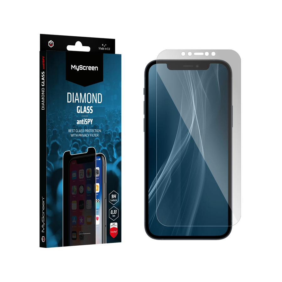 Szkło hartowane prywatyzujące iPhone 15 Plus 6.7 MyScreen DIAMOND GLASS AntiSPY
