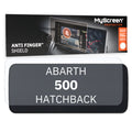 ABARTH 500 HATCHBACK 2023 / + FRONT CENTRE DASHBOARD 01 10,25" - Matowa folia antyodciskowa MyScreen ANTI FINGER SHIELD