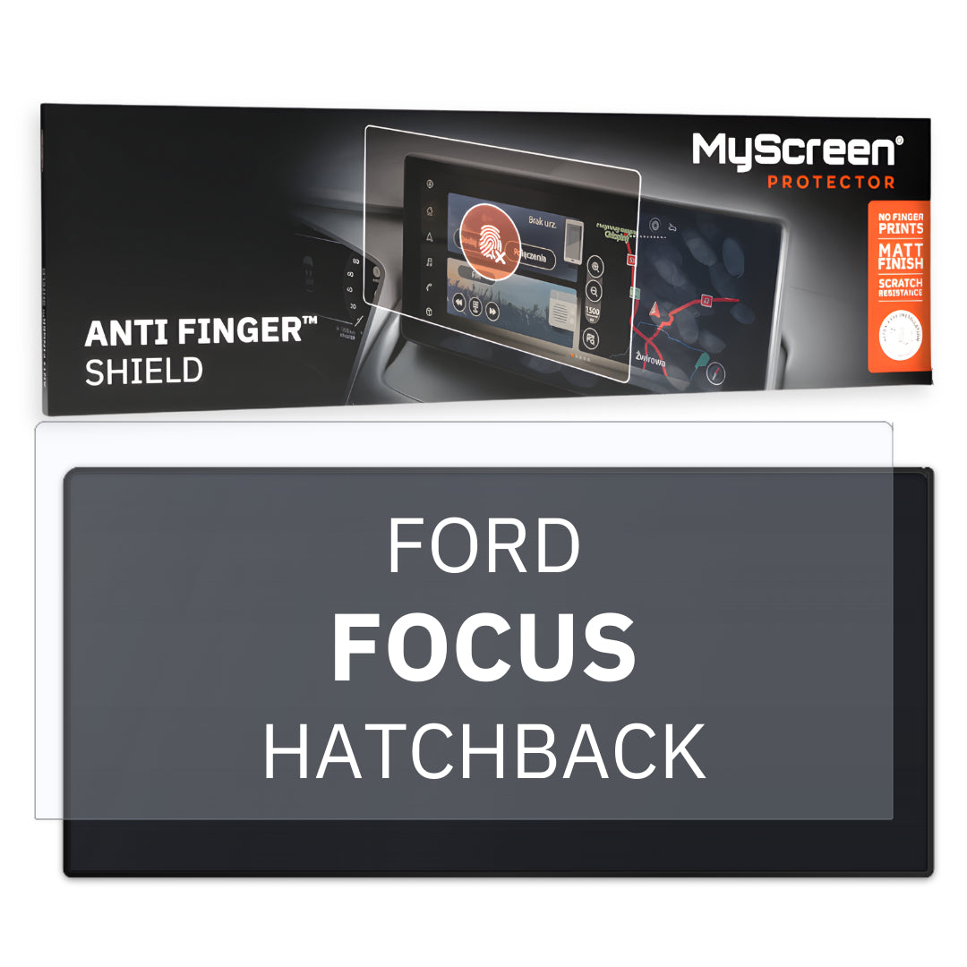 FORD FOCUS ACTIVE HATCHBACK 2021 / + FRONT CENTRE DASHBOARD 01 13,2" - Matowa folia antyodciskowa MyScreen ANTI FINGER SHIELD