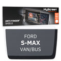 FORD S-MAX VAN/BUS 2015 / 2019 FRONT CENTRE DASHBOARD 01 8" - Matowa folia antyodciskowa MyScreen ANTI FINGER SHIELD