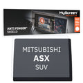 MITSUBISHI ASX SUV 2023 / + FRONT CENTRE DASHBOARD 01 7" - Matowa folia antyodciskowa MyScreen ANTI FINGER SHIELD