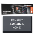 RENAULT LAGUNA PHASE II KOMBI 2011 / 2015 FRONT CENTRE DASHBOARD 01 * - Matowa folia antyodciskowa MyScreen ANTI FINGER SHIELD