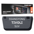 SSANGYONG TIVOLI SUV 2019 / + FRONT CENTRE DASHBOARD 02 * - Matowa folia antyodciskowa MyScreen ANTI FINGER SHIELD