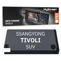 SSANGYONG TIVOLI SUV 2019 / + FRONT CENTRE DASHBOARD 03 *  - Matowa folia antyodciskowa MyScreen ANTI FINGER SHIELD