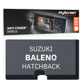 SUZUKI BALENO HATCHBACK 2016 / 2019 FRONT CENTRE DASHBOARD 01 7" - Matowa folia antyodciskowa MyScreen ANTI FINGER SHIELD