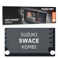 SUZUKI SWACE KOMBI 2023 / + FRONT CENTRE DASHBOARD 02 8" - Matowa folia antyodciskowa MyScreen ANTI FINGER SHIELD