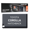 TOYOTA COROLLA HATCHBACK 2022 / + FRONT CENTRE DASHBOARD 01 8" - Matowa folia antyodciskowa MyScreen ANTI FINGER SHIELD