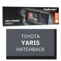 TOYOTA YARIS HATCHBACK 2014 / 2020 FRONT CENTRE DASHBOARD 01 7" - Matowa folia antyodciskowa MyScreen ANTI FINGER SHIELD