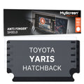 TOYOTA YARIS HATCHBACK 2019 / + FRONT CENTRE DASHBOARD 01 8" - Matowa folia antyodciskowa MyScreen ANTI FINGER SHIELD