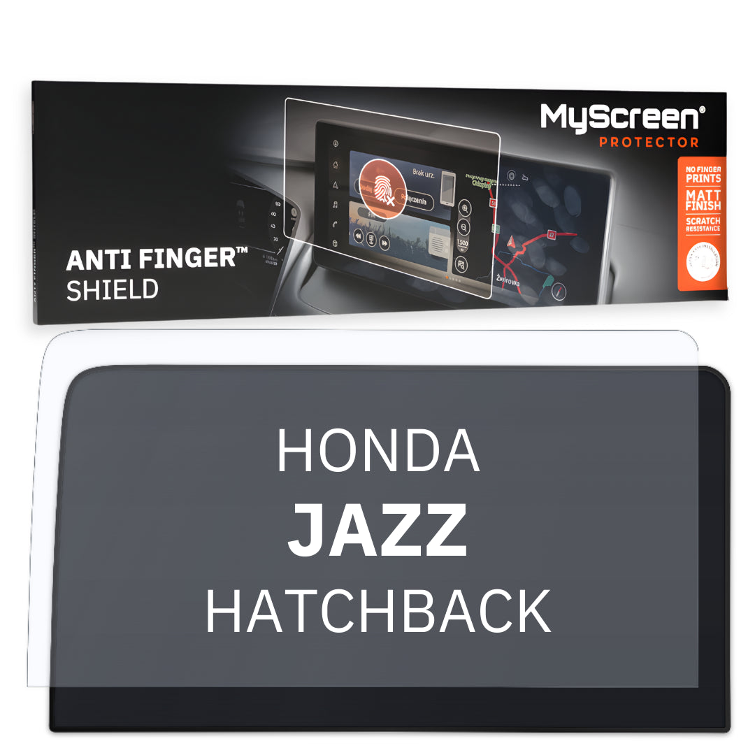 HONDA JAZZ HATCHBACK 2017 / 2020 FRONT CENTRE DASHBOARD 01 * - Matowa folia antyodciskowa MyScreen ANTI FINGER SHIELD