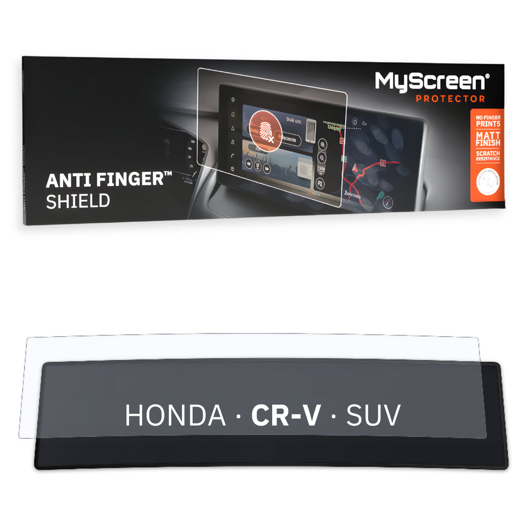 HONDA CR-V SUV 2014 / 2018 FRONT CENTRE AIR CONTROL *  - Matowa folia antyodciskowa MyScreen ANTI FINGER SHIELD