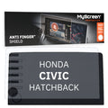 HONDA CIVIC HATCHBACK 2020 / 2021 FRONT CENTRE DASHBOARD 01 7" - Matowa folia antyodciskowa MyScreen ANTI FINGER SHIELD