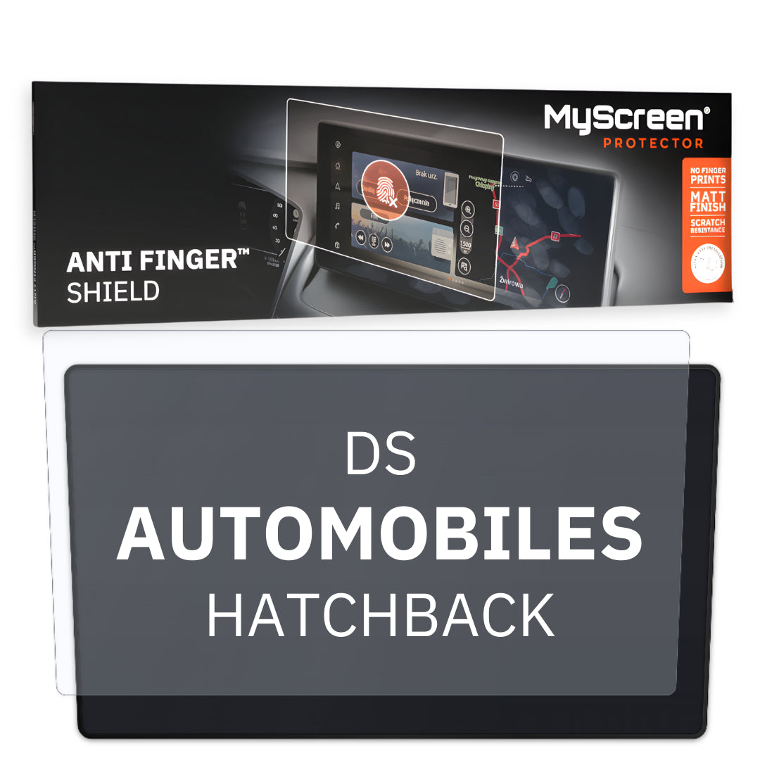 DS AUTOMOBILES DS4 HATCHBACK 2021 / + FRONT CENTRE CONTROL PANEL *  - Matowa folia antyodciskowa MyScreen ANTI FINGER SHIELD
