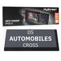 DS AUTOMOBILES DS7 CROSS 2022 / + FRONT CENTRE DASHBOARD 01 12,3" - Matowa folia antyodciskowa MyScreen ANTI FINGER SHIELD