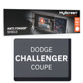 DODGE CHALLENGER COUPE 2008 / + FRONT CENTRE DASHBOARD 01 8,4" - Matowa folia antyodciskowa MyScreen ANTI FINGER SHIELD