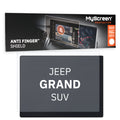 JEEP GRAND CHEROKEE SUV 2016 / 2019 FRONT CENTRE DASHBOARD 01 8,4" - Matowa folia antyodciskowa MyScreen ANTI FINGER SHIELD