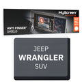 JEEP WRANGLER SUV 2018 / 2023 FRONT CENTRE DASHBOARD 01 8,4" - Matowa folia antyodciskowa MyScreen ANTI FINGER SHIELD