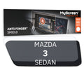 MAZDA 3 SEDAN 2018 / + FRONT CENTRE DASHBOARD 01 10,25" - Matowa folia antyodciskowa MyScreen ANTI FINGER SHIELD