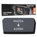MAZDA 6 KOMBI 2018 / + FRONT CENTRE DASHBOARD 01 8" - Matowa folia antyodciskowa MyScreen ANTI FINGER SHIELD
