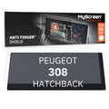 PEUGEOT 308 HATCHBACK 2021 / + FRONT CENTRE DASHBOARD 01 10" - Matowa folia antyodciskowa MyScreen ANTI FINGER SHIELD