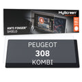 PEUGEOT 308 KOMBI 2021 / + FRONT CENTRE DASHBOARD 01 10" - Matowa folia antyodciskowa MyScreen ANTI FINGER SHIELD