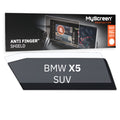 BMW X5 SUV 2018 / + FRONT CENTRE DASHBOARD 01 12,3" - Matowa folia antyodciskowa MyScreen ANTI FINGER SHIELD