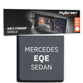 MERCEDES EQE SEDAN 2022 / + FRONT CENTRE DASHBOARD 01 * - Matowa folia antyodciskowa MyScreen ANTI FINGER SHIELD