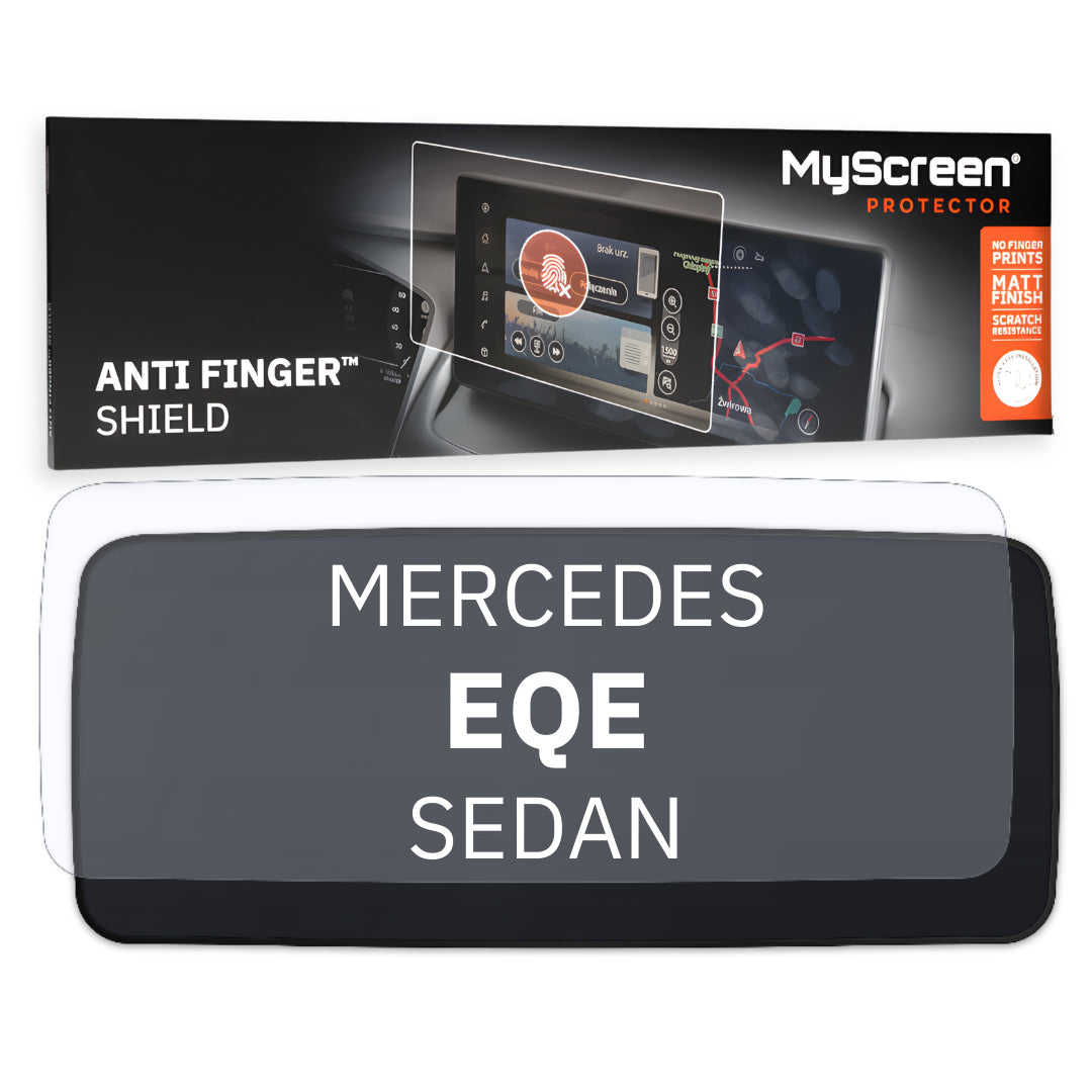 MERCEDES EQE SEDAN 2022 / + FRONT LEFT SPEEDOMETER * - Matowa folia antyodciskowa MyScreen ANTI FINGER SHIELD