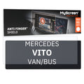 MERCEDES VITO VAN/BUS 2019 / + FRONT CENTRE DASHBOARD 02 *  - Matowa folia antyodciskowa MyScreen ANTI FINGER SHIELD
