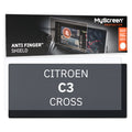 CITROEN C3 AIRCROSS CROSS 2021 / + FRONT CENTRE DASHBOARD 02 *  - Matowa folia antyodciskowa MyScreen ANTI FINGER SHIELD