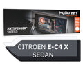 CITROEN E-C4 X SEDAN 2023 / + FRONT CENTRE DASHBOARD 01 * - Matowa folia antyodciskowa MyScreen ANTI FINGER SHIELD