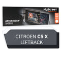 CITROEN C5 X LIFTBACK 2021 / + FRONT CENTRE DASHBOARD 01 12" - Matowa folia antyodciskowa MyScreen ANTI FINGER SHIELD