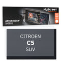 CITROEN C5 AIRCROSS SUV 2018 / 2022 FRONT CENTRE DASHBOARD 01 3,5" - Matowa folia antyodciskowa MyScreen ANTI FINGER SHIELD