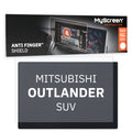 MITSUBISHI OUTLANDER SUV 2020 / 2022 FRONT CENTRE DASHBOARD 01 * - Matowa folia antyodciskowa MyScreen ANTI FINGER SHIELD