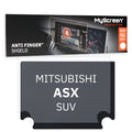 MITSUBISHI ASX SUV 2019 / 2021 FRONT CENTRE DASHBOARD 01 * - Matowa folia antyodciskowa MyScreen ANTI FINGER SHIELD