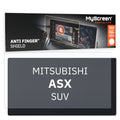 MITSUBISHI ASX SUV 2016 / 2019 FRONT CENTRE DASHBOARD 01 * - Matowa folia antyodciskowa MyScreen ANTI FINGER SHIELD