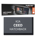 KIA CEED HATCHBACK 2018 / 2021 FRONT CENTRE DASHBOARD 01 * - Matowa folia antyodciskowa MyScreen ANTI FINGER SHIELD