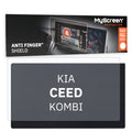 KIA CEED KOMBI 2018 / 2021 FRONT CENTRE DASHBOARD 02 * - Matowa folia antyodciskowa MyScreen ANTI FINGER SHIELD