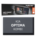 KIA OPTIMA KOMBI 2016 / 2018 FRONT CENTRE DASHBOARD 01 * - Matowa folia antyodciskowa MyScreen ANTI FINGER SHIELD