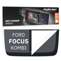 FORD FOCUS ST KOMBI 2019 / 2021 FRONT CENTRE DASHBOARD 01 8"  - Matowa folia antyodciskowa MyScreen ANTI FINGER SHIELD