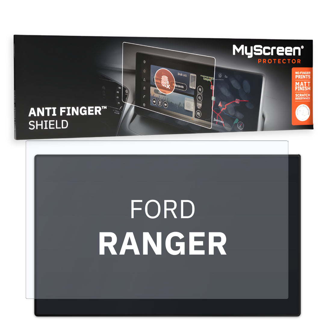 FORD RANGER PICK UP 2016 / 2018 FRONT CENTRE DASHBOARD 01 * - Matowa folia antyodciskowa MyScreen ANTI FINGER SHIELD