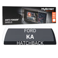 FORD KA PLUS HATCHBACK 2018 / 2020 FRONT CENTRE AIR CONTROL *  - Matowa folia antyodciskowa MyScreen ANTI FINGER SHIELD